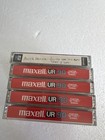 Lot 5 Vintage Recorded Cassette Tapes Maxell Ur90 Mixtapes Jazz Pop A b Artists
