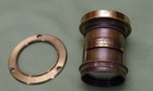 Extremely Rare J  H  Dallmeyer Brass Lens 6 X 5 For Tailboard Camera C  1870