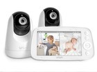 Vava Baby Monitor Split Screen 2 Cameras Video Monitor Night Vision Wireless