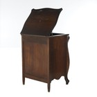 Antique Victorian Victrola Silvertone Tru-phonic Phonograph  Mahogany Case C1930