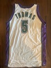 02-03 Tim Thomas Milwaukee Bucks Authentic Issue game Used Auto Jersey Signed