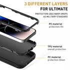 For Iphone 17 16 15 Pro Max 14 13 12 11 Xr 6 7 8 Se Rugged Heavy Duty Case Cover