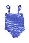 Roller Rabbit Girls Ruffled Square Neck Hearts Ottie One Piece Blue White Size 6