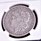 1889-cc Morgan Dollar - Ngc Vf Details Cleaned   62828-l 