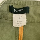 J Crew Women s Army Green Military Cotton Jacket Size S Distressed