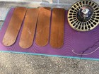 Vintage Hunter Original Ceiling Fan Antique Brass 52 In