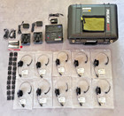 Clearcom Hme Headset Kit  10x Wh301   Mb300 Base Station   20x Bat50 Batteries
