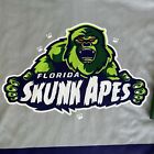 Men s Florida Everblades Skunk Apes One Night Rebrand Gray Hockey Jersey Xl