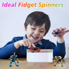 Transformable Fidget Spinner Set - 4 Pcs Stress Relief Toys For Ages 8-13