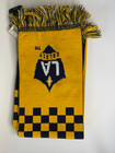 Adidas La Galaxy Soccer Reversible Mls Spirit Scarf Blue And Yellow Brand Nwt