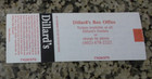 Tori Amos Phoenix Symphony Hall 8 19 1994 Unused Ticket