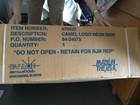 1994 Camel Neon Logo Sign  Still In Original Box as Shown In Pictures  