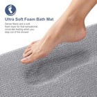 Thick Memory Foam Bath Mat Rug 30x20  Extra Soft Absorbent Bathroom Rugs 