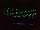 Razer Deathstalker Gaming Keyboard Green Backlit   Razer Faux Leather Wrist Rest