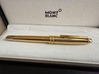 Montblanc Gold Black Classique Luxury Rollerball Pen 163 New With Box Refill