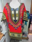   African Shirt Dashiki Print Men Women Succunct Hippie Top Blouse 2xl