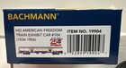 Bachmann Ho Scale American Freedom Train 1836-1856 Exhibit Car  104 New