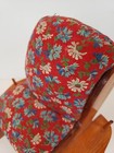 Vintage Wood Sewing Caddy Rocking Chair Pin Cushion Spool Holder Handmade