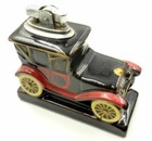 1913 Chevrolet Table Lighter Redware Pottery By Amigo Or Amico   1964 Japan