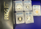      5  Graded Proof Coins Instant Collection    pcgs Pr69dcam 20  Year Old Coins    