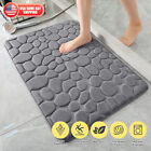 Super Water Absorbent Soft Memory Foam Bath Mat Non-slip Bathroom Shower Rug