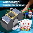 Automatic Card Shuffler  Electric Shuffling Machine For 1-4 Decks  Low Noise New