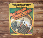 1979 Glamis California Sand Drag Nationals Race Poster  Rare Dunes Racing Sign