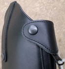 Long Leather Riding Boots Black