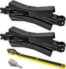 2pcs Camper Wheel Chock Stabilizer For Rv Travel Trailer