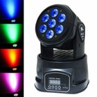 2pcs 7 Led Rgbw Moving Head Light 105w Stage Lighting Beam Party Dj Disco Show