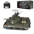 Henglong 2 4g 1 16 Scale 7 0 Upgraded Metal Tracks M4a3 Sherman Rc Tank 3898 Rtr