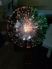 Vintage 1970s Sunburst 4000 Fiber Optic Tabletop Lamp