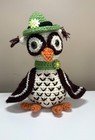 Crochet Owl Handmade 7 1 2    Tall