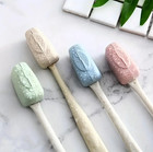 4pcs Toothbrush Head Covers Travel Portable Protective Toothbrush Box Set - New