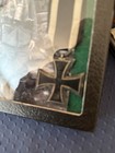 Ww1 Original German Framed Iron Cross Second Class With Ribbon And Photograph