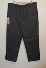 Dickies Double Knee Work Pants Loose Fit Uniform Dark Gray 85283 40x32 New Nwt 