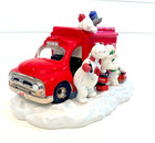1998 Coca Cola Always Franklin Mint Wind Up Musical Motion Sculpture Truck-nice 