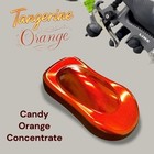 Lime Line Tangerine Orange Candy Concentrate  Automotive Flake Paint - 1 Pint