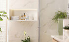 Stainless Steel Shower Niche Storage Shower Kits White With Led Light 28x11  