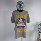 Pink Floyd The Dark Side Of The Moon T Shirt  Size M Green Cotton Graphic Tee