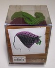 Euro Yarns Purple   Green Boysenberry Hat Knitting Kit