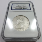 1854 O Ngc Shipwreck Ss Republic - Silver Seated Liberty Half Dollar Coin 59552b