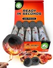 100 Pack Quick Light Charcoal Tablets For Incense - 33mm Resin Burner