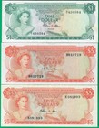 Bahamas 1974 Issue P35b  37a  37b  39a  39b   40b  Highly Presentable Examples 
