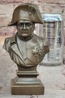 Vintage Cast Imperor Napoleon Bonaparte Bust Bronze France French 14 Cm Height