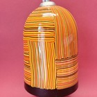 Pacific Northwest Fused Cane Glass Pendant  Hanging Ceiling Light 10    Truly Rare