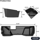 Underseat Storage Box For 2014-18 Silverado Sierra 1500 2500hd 3500hd Double Cab