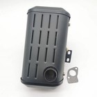 Muffler Silencer 114970-13550 11497013550 For Yanmar L100 L40 L48 L90 Engine