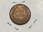 1863 Us Capitol Building Army   Navy retired Dealer  patriotic Civil War Token