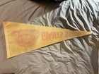 Vintage 1976 Ny Giants Stadium Opening Day Pennant 29  Full Size New Jersey